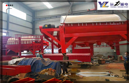 西藏永磁筒式磁选机的结构